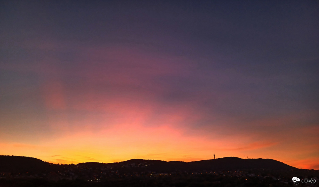 Napnyugta Enyhén sugarasan.