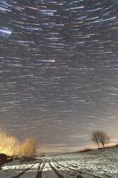 Star trails