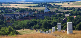 Látkép a Kálvária-dombról