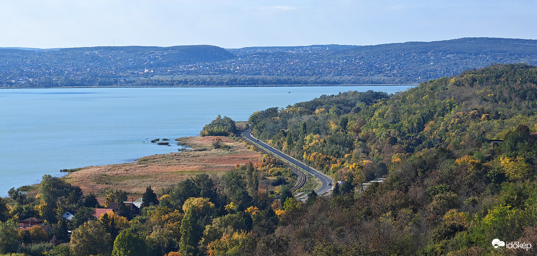 Kilátás Fűzfő felé