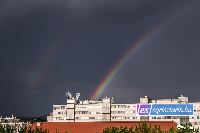 Szivárvány Eger felett - 2015.05.25