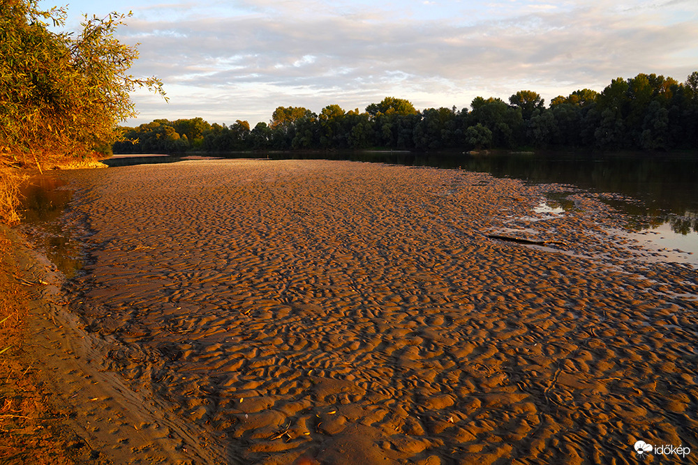 Ismét alacsony a Dráva vízszintje.