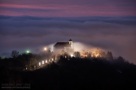 Pécs - ködös hajnal