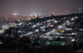 Pécs - havas háztetők