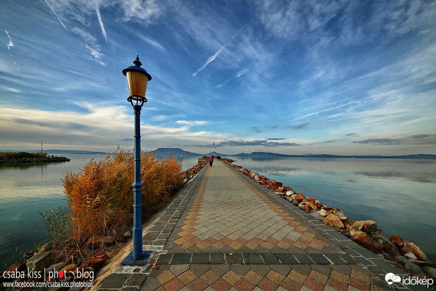 Ősz a Balatonnál.