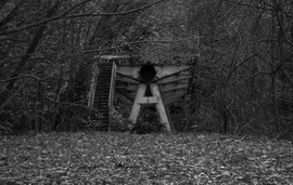 Acélszerkezet az erdő mélyén