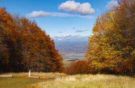 Őszi panoráma a Kékestetőről