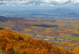 Őszi panoráma a Kékestetőről