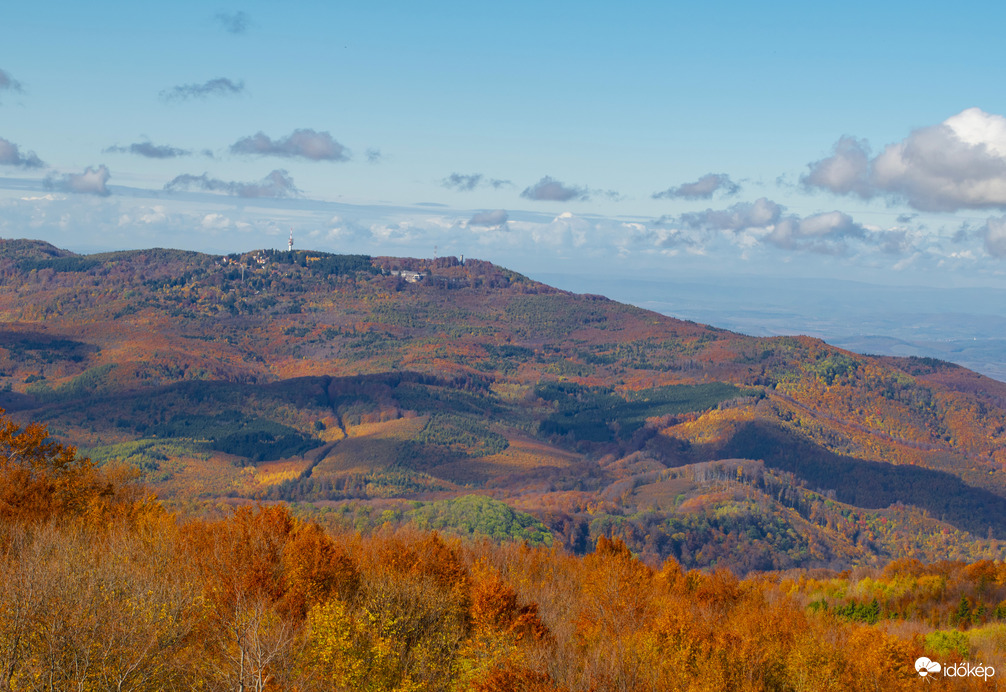 Őszi panoráma a Kékestetőről