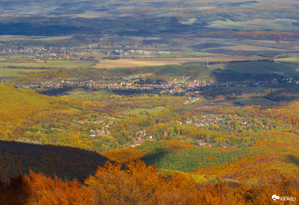 Őszi panoráma a Kékestetőről