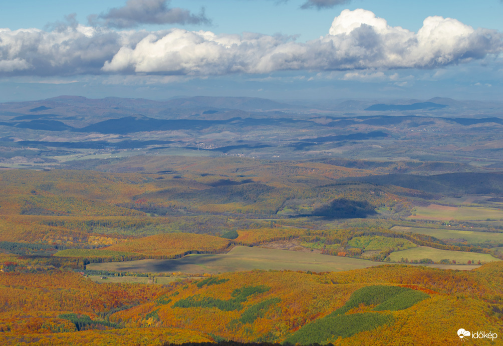 Őszi panoráma a Kékestetőről