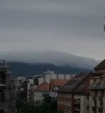 felhő-"takaró" a Hármashatár hegyen