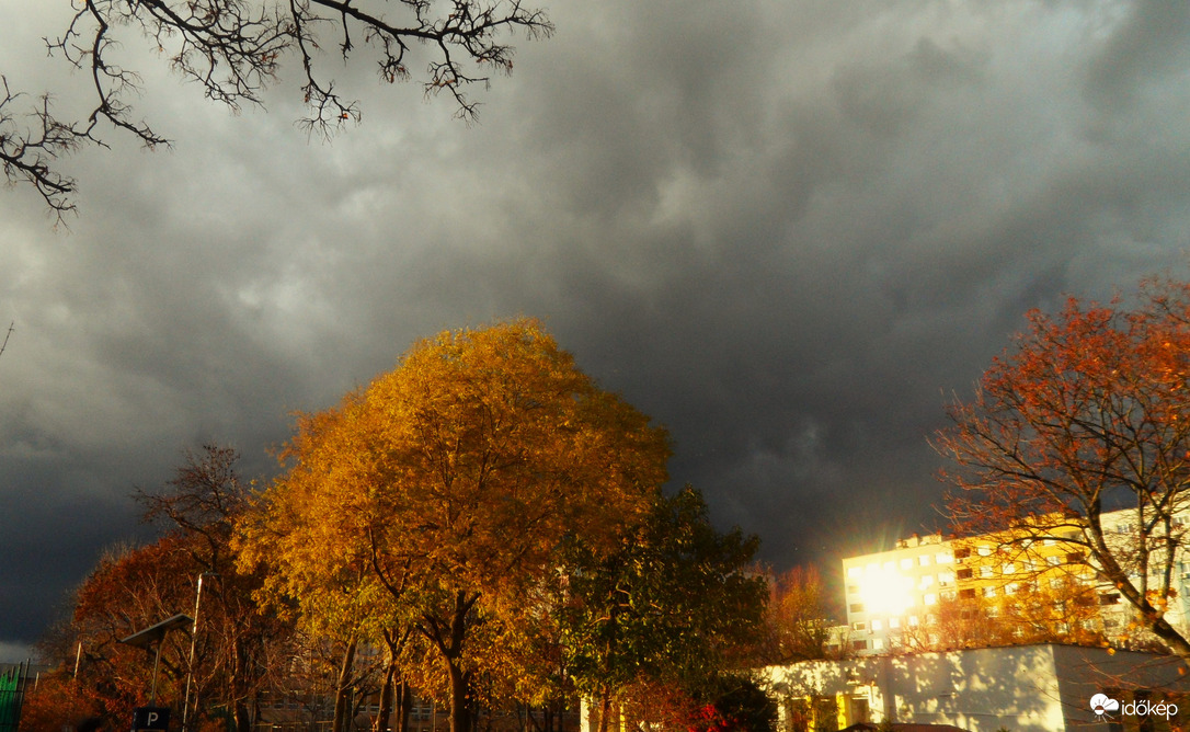 ma változatos idő volt a front előtt