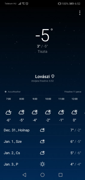 Észlelési fényképek