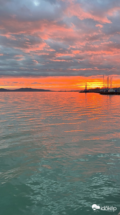 Balatonfüredi naplemente 3