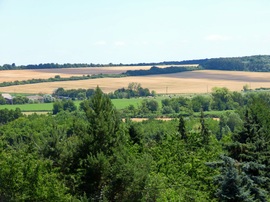 Bozsok környéki panoráma