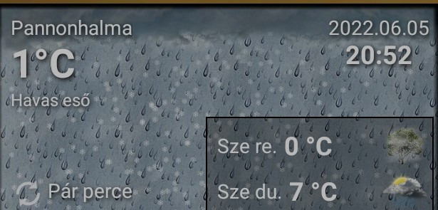 Észlelési fényképek