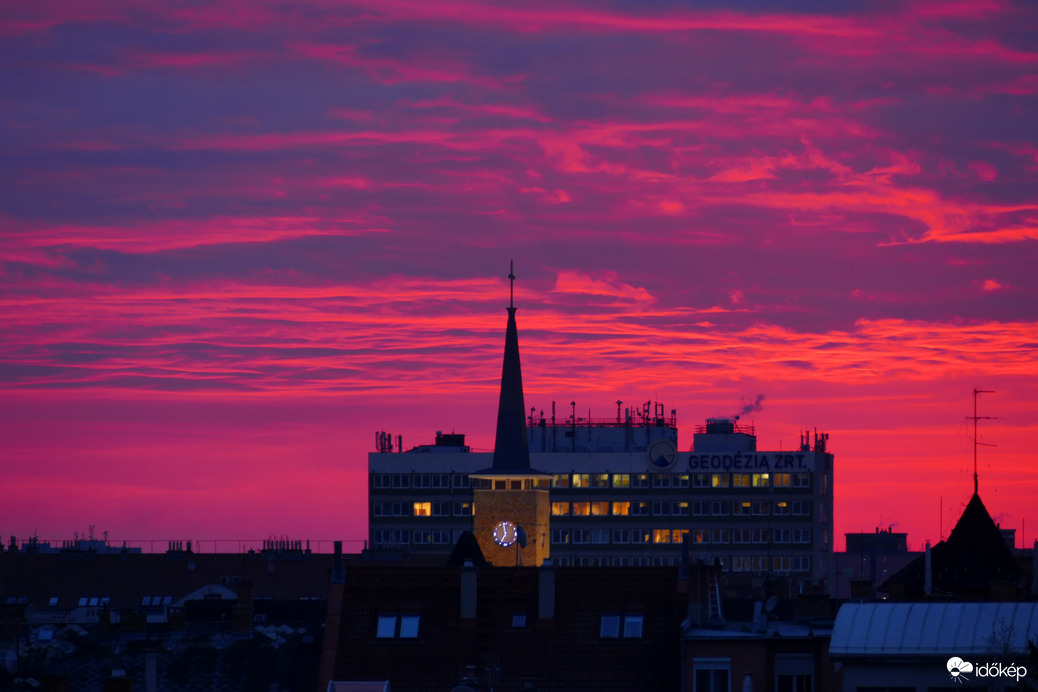 Bosnyák téri napfelkelte