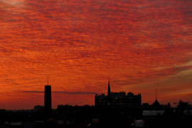 Bosnyák téri napkelte