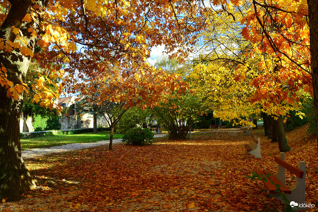 Színes októberi ősz Kőszegen 10.24.