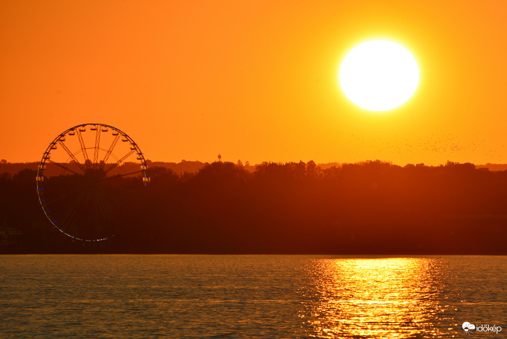 Naplemente Gyenesdiáson 09.18.