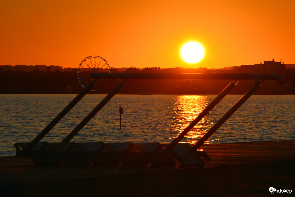 Naplemente Gyenesdiáson 09.18.