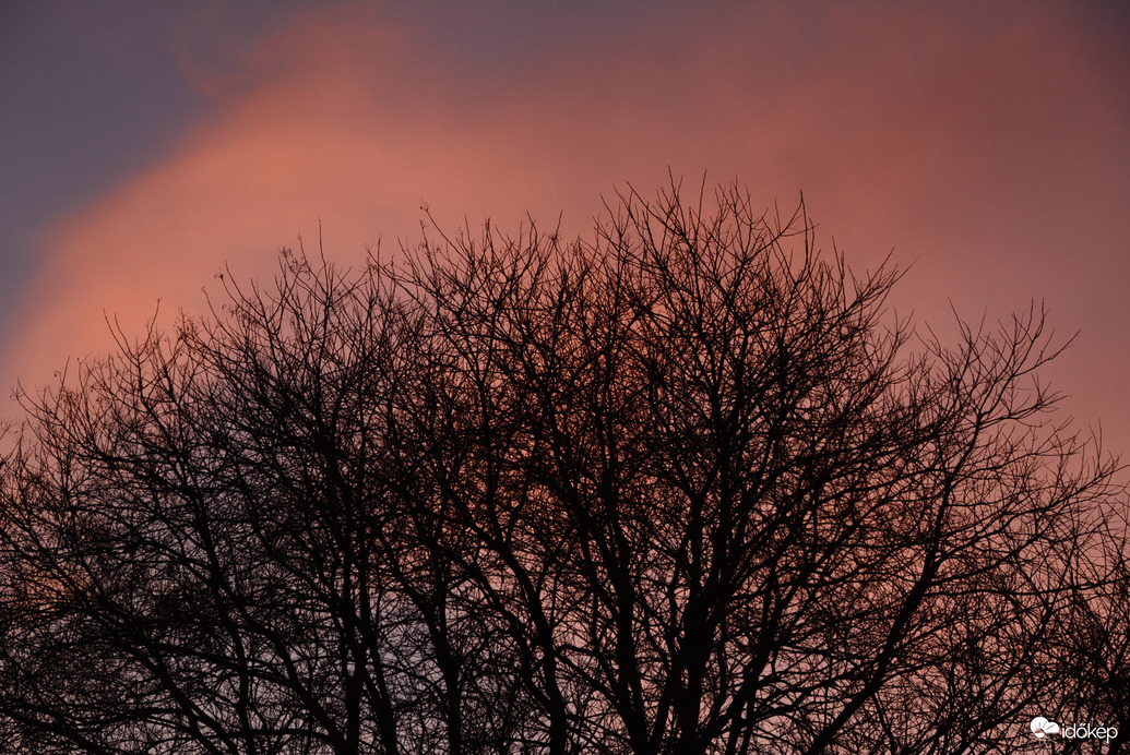 Végre, nem csak a ködöt láttuk naplemente idején 12.08.