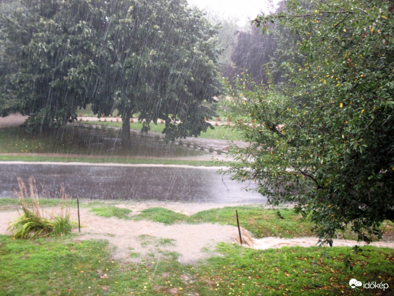 Felhőszakadáskor Somogyjádon