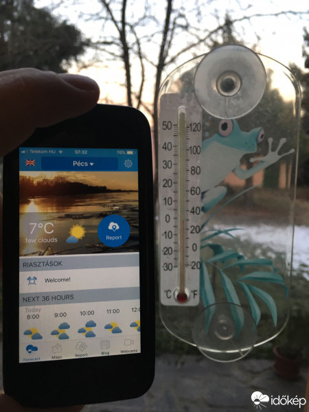 Észlelési fényképek