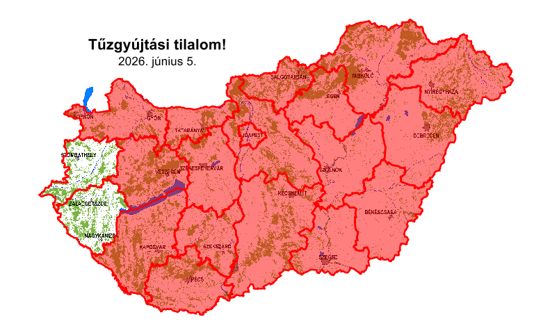Időjárási grafikonok, térképek
