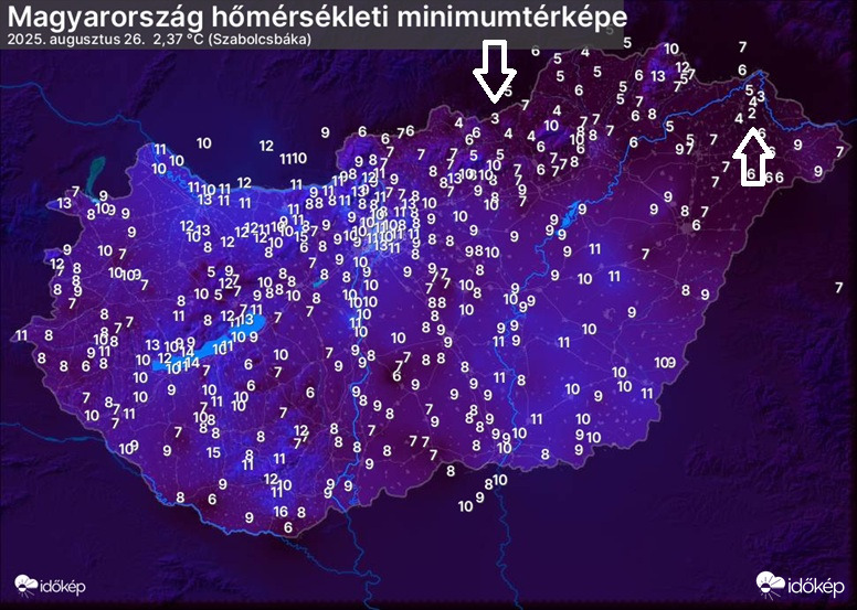 Nem volt messze a hidegrekord
