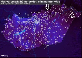 Nem volt messze a hidegrekord