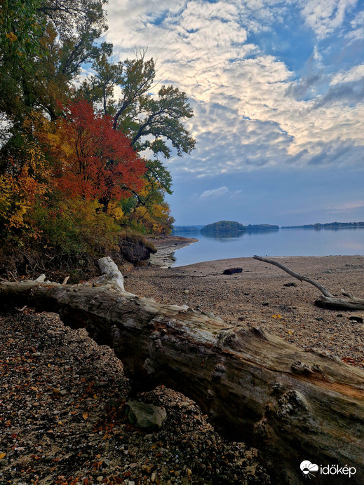 ősz a parton