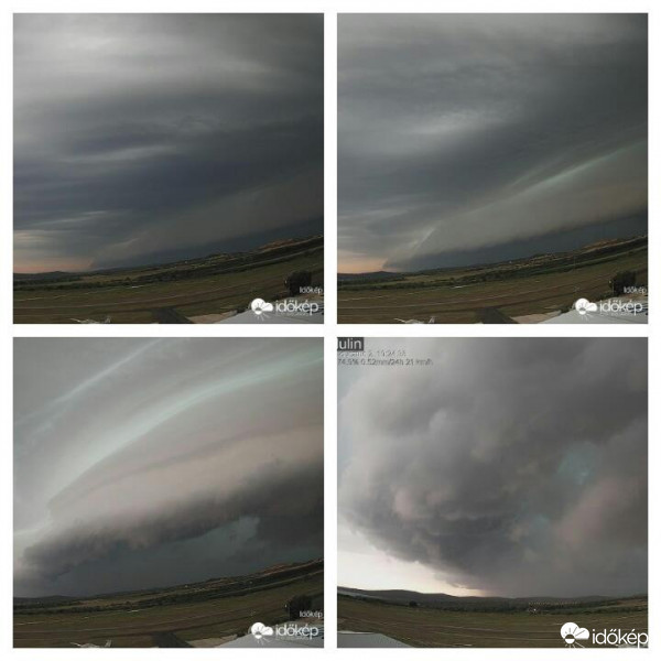 Sorozatosan érkezett a peremfelhő Medulinba