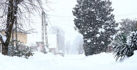 Intenzív havazás Dunaszentgyörgyön