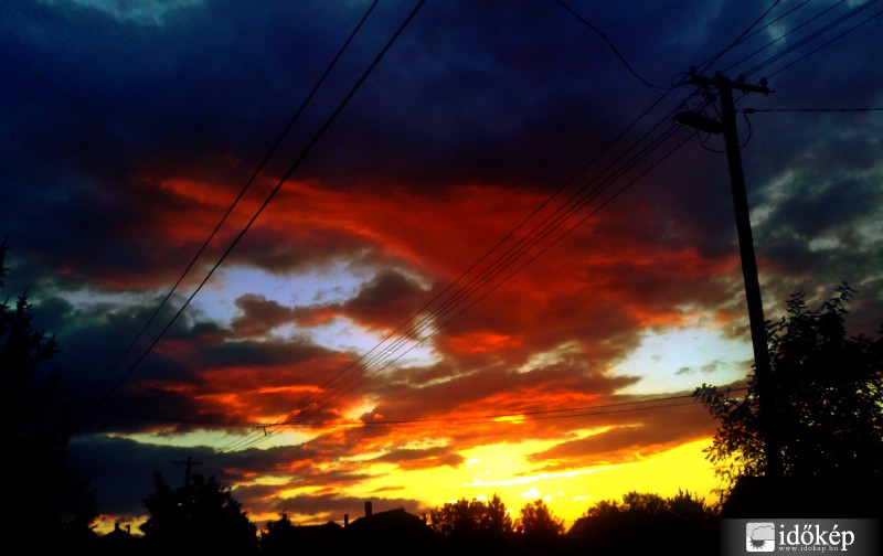 a ma esti napnyugta