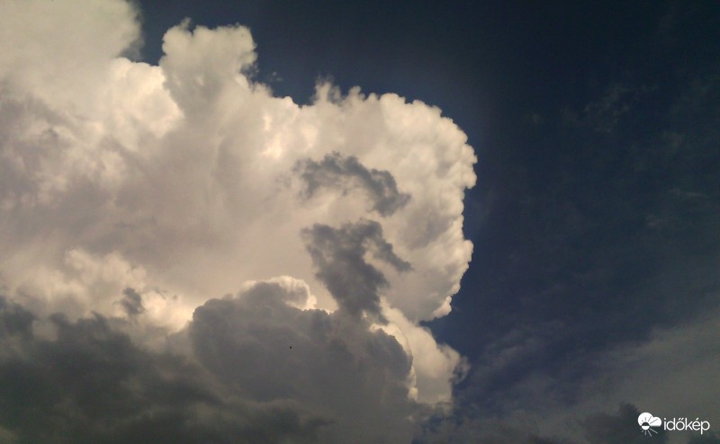 egy "gyenge" jégeső után