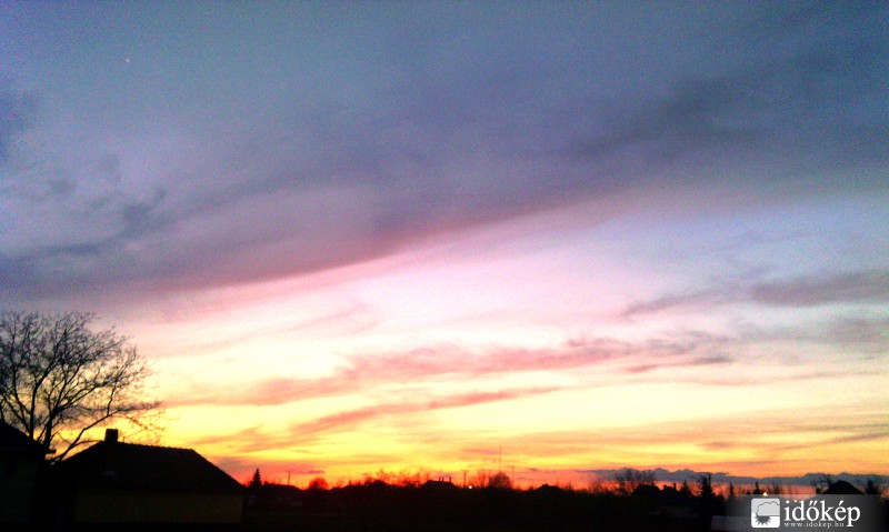 Húsvét első napján így bucsúzott a nap