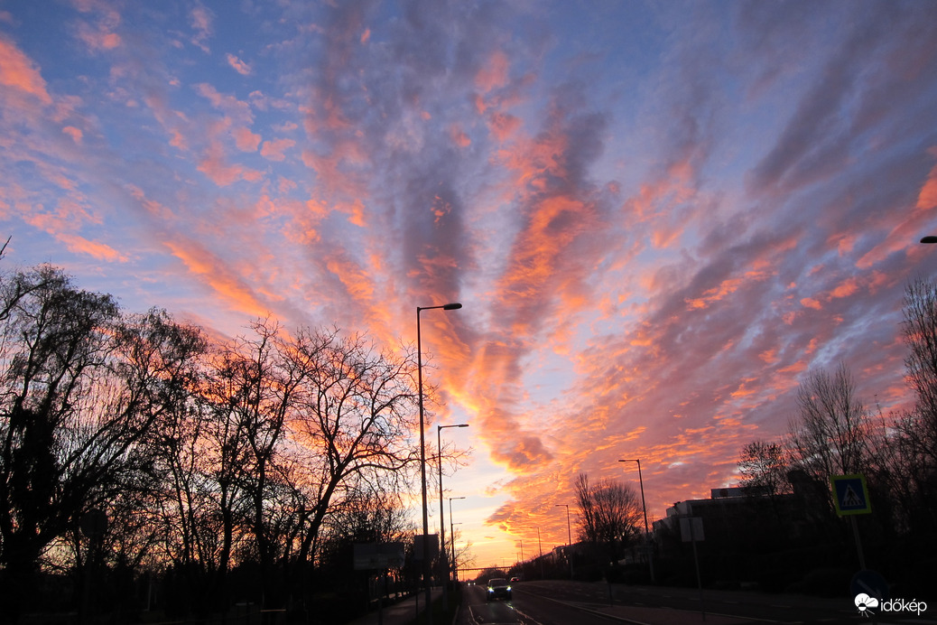 Tüzes naplemente Balatonfüreden-2