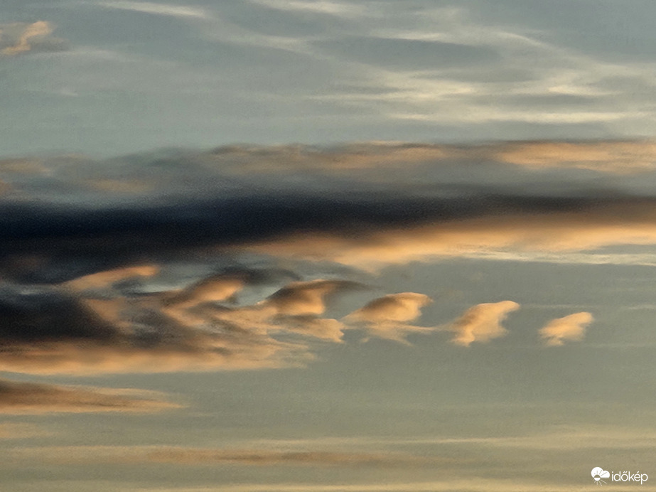 Kelvin-Helmholtz felhők 