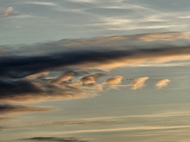 Kelvin-Helmholtz felhők 