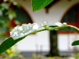 Jéggé fagy a vízcsepp