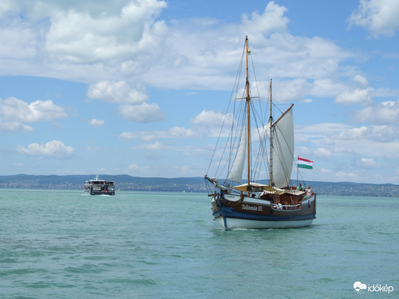 Hajók a Balatonon