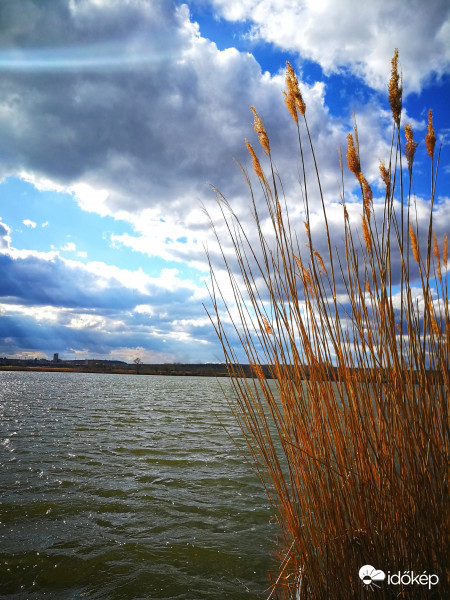 Vonulás a tó fölött