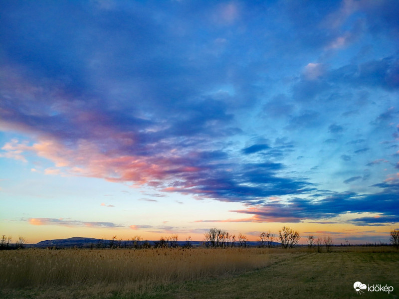 Az égbolt színpalettaja