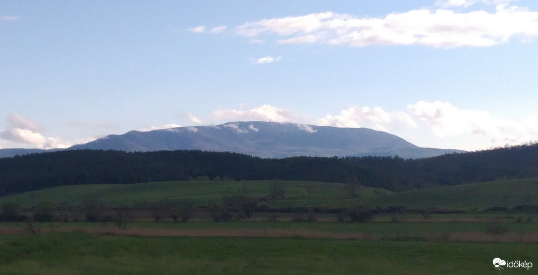 "Kékes" eső után 