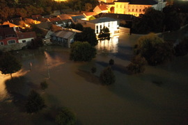 Víziváros víz alatt - Esztergom, 2024.09.19 hajnal