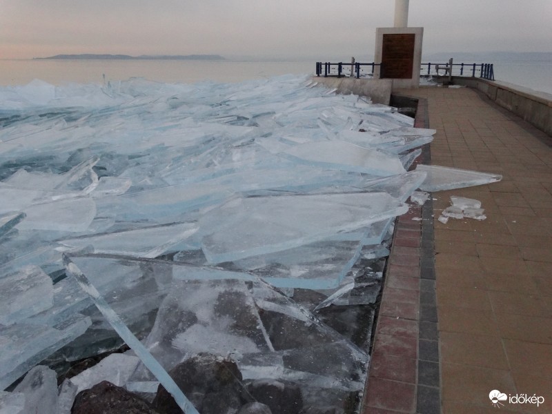 Siófok-Torlódó Jég-20170104-14