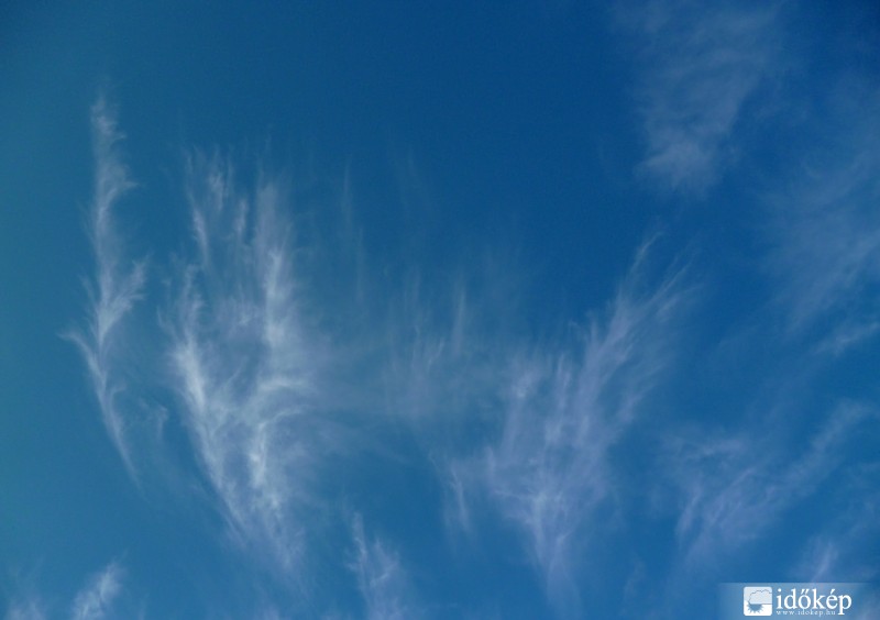 Gödöllő felett (ma 09:04-kor)