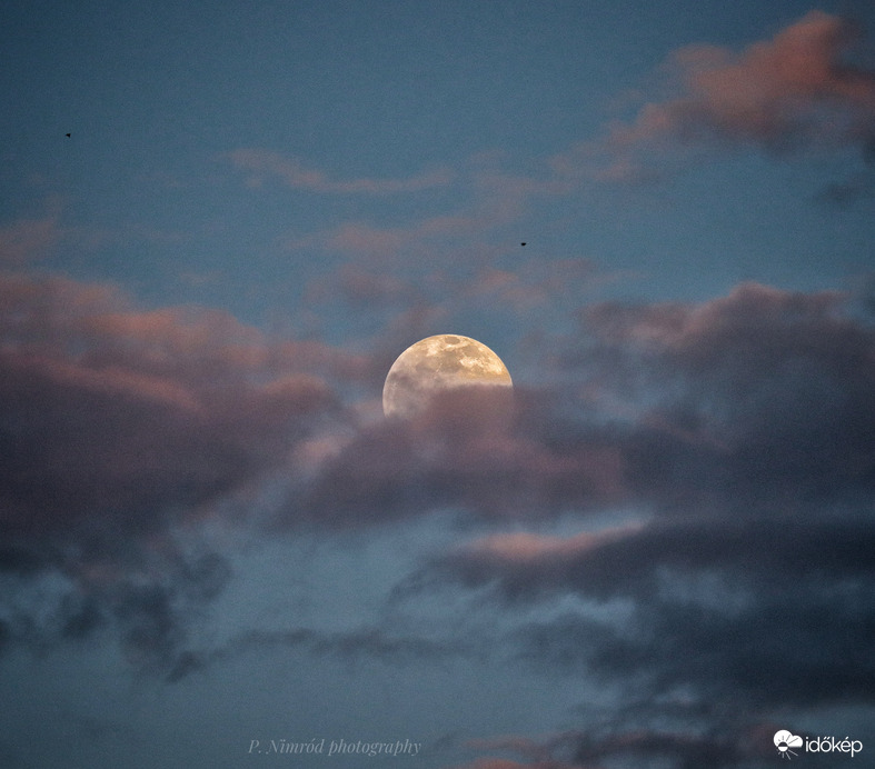 Mai majdnem telihold ☺️